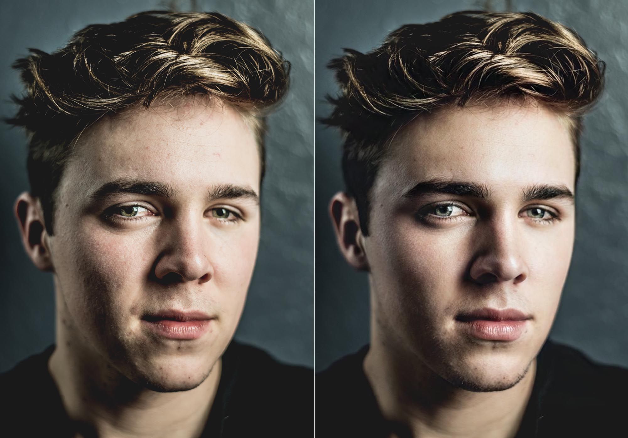 Perfect Selfie Profesjonalny retusz zdjęć przed i po